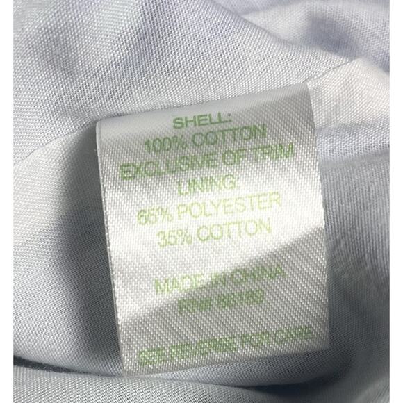 Lilly Pulitzer Girls Shift Dress Size 10 Blue Floral Cotton Sleeveless Mai Tai - Picture 9 of 15